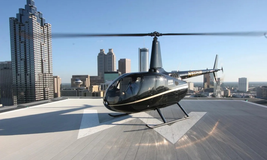 Image 3: Private Helicopter Tours with Champagne & Dinner – Atlanta