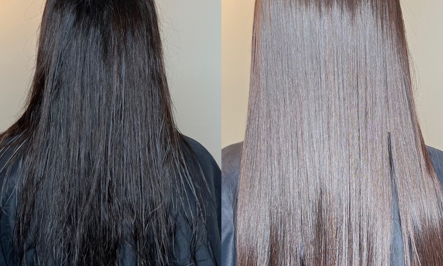 Image 9: Transform Your Hair: One Brazilian Straightening Treatment Session 