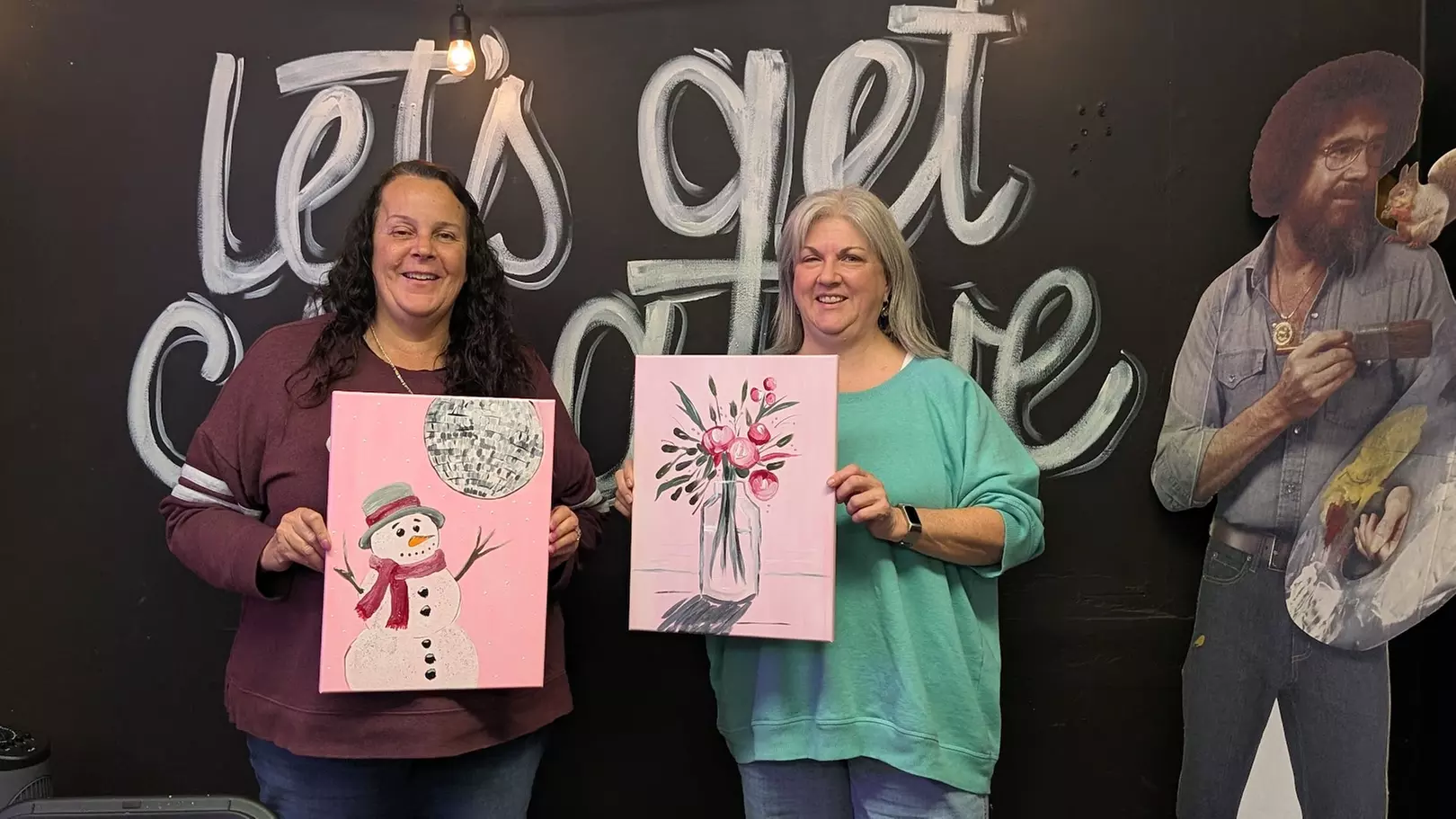 Paint Events for Individuals & Groups at Rare Bird Art Studio