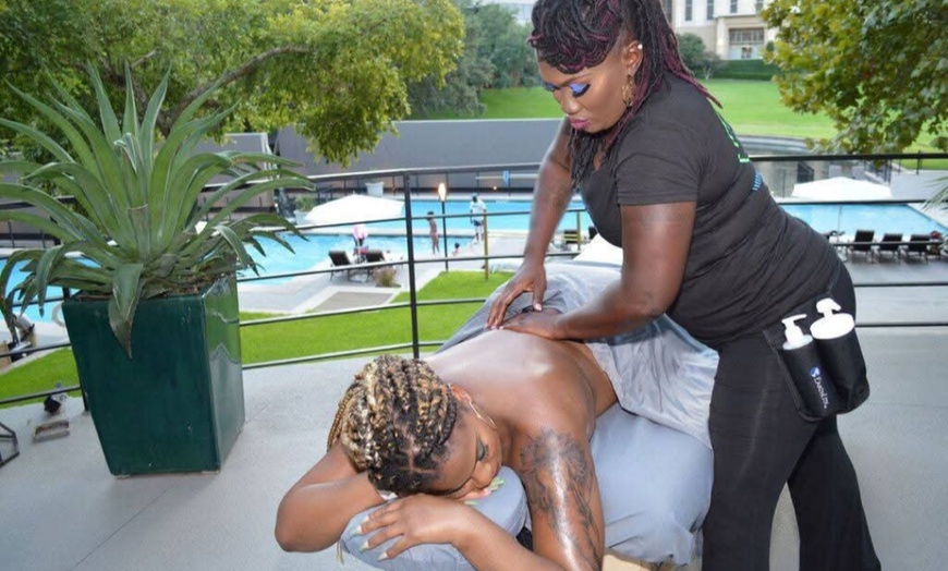 Image 7: Relax with a Swedish Massage and Hot Stones + Aromatherapy