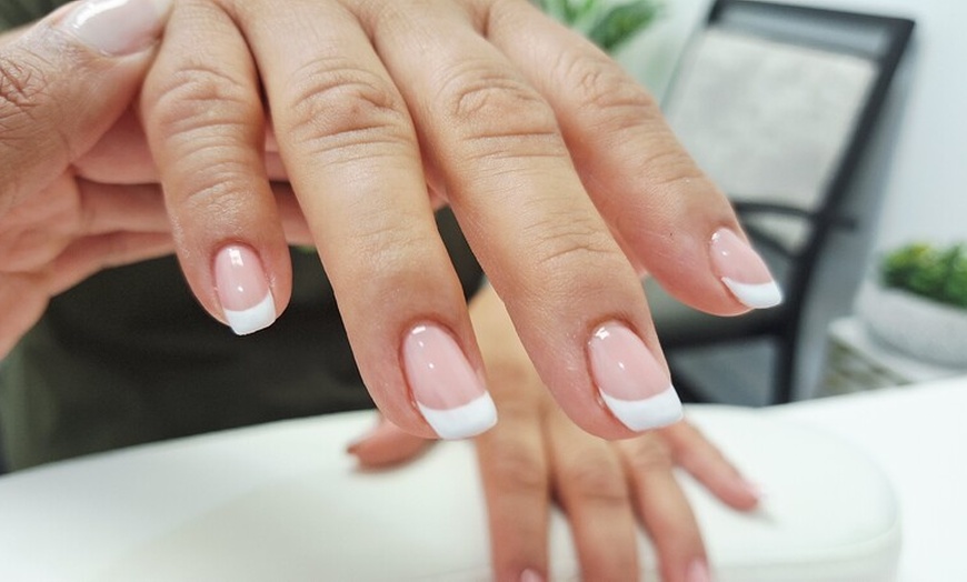 Image 2: Pamper Your Nials with Gel Pedicure with Gel Builder Manicure