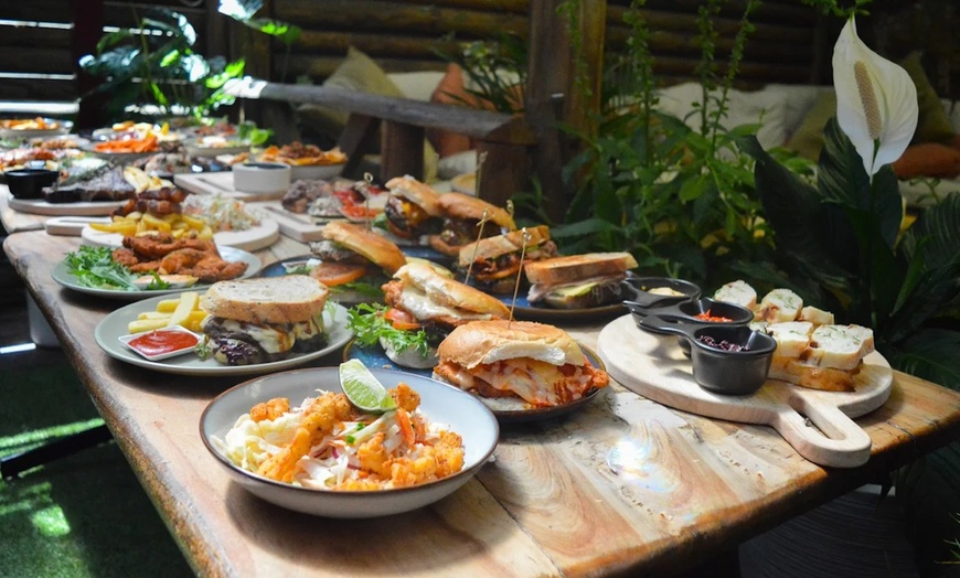 Image 7: Meal & Cheers: 2-Course Meal with Sides & Drinks for Two, Four, or Six