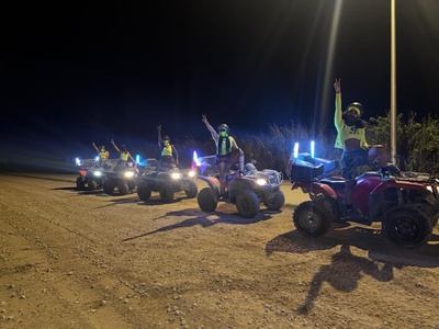 1 Hour ATV Ride Glow at night NO HIDDEN FEE; Merchant may collect additional fees - Osuna Off Road Adventures - Miami, FL