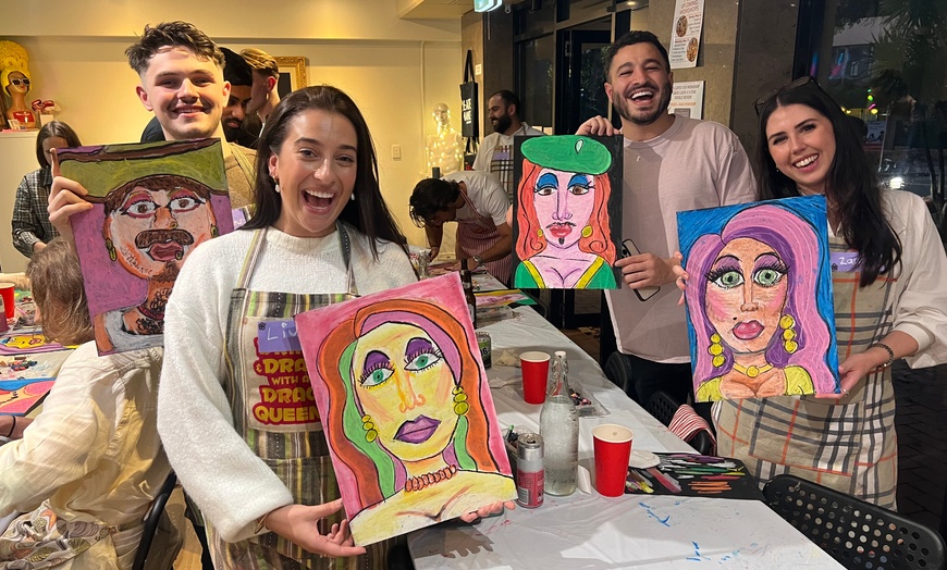 Image 2: Drawing Class for One, Two or Five People 