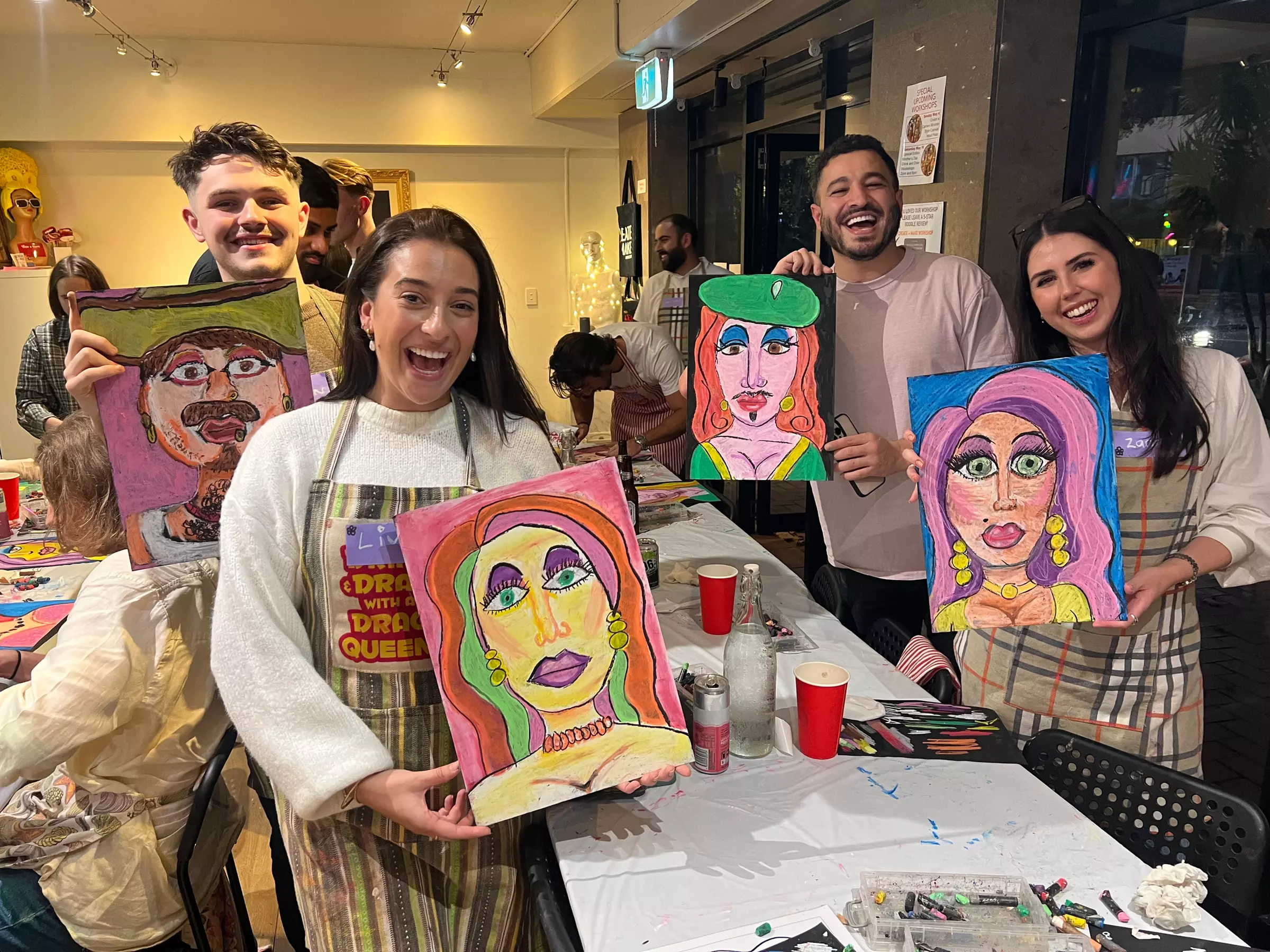 Drawing Class for One, Two or Five People