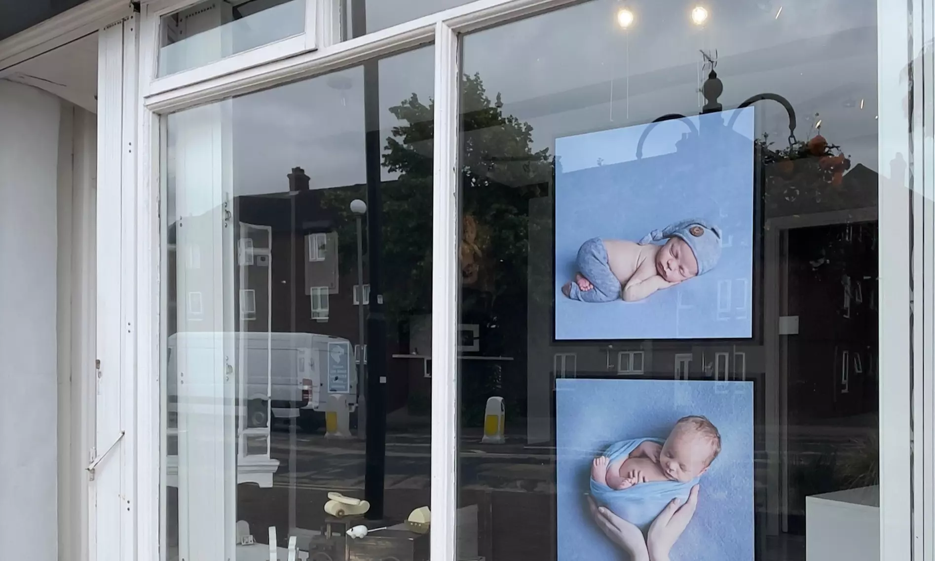 Newborn or Bump-to-Baby Photoshoot with Prints and a Voucher