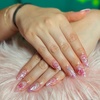 Image 3: Gel-x Any shape/length or Builder Gel with Design