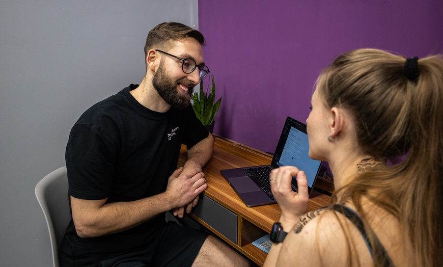 Image 1: Konsultacja fizjoterapeutyczna lub miesięczna fizjoterapia online
