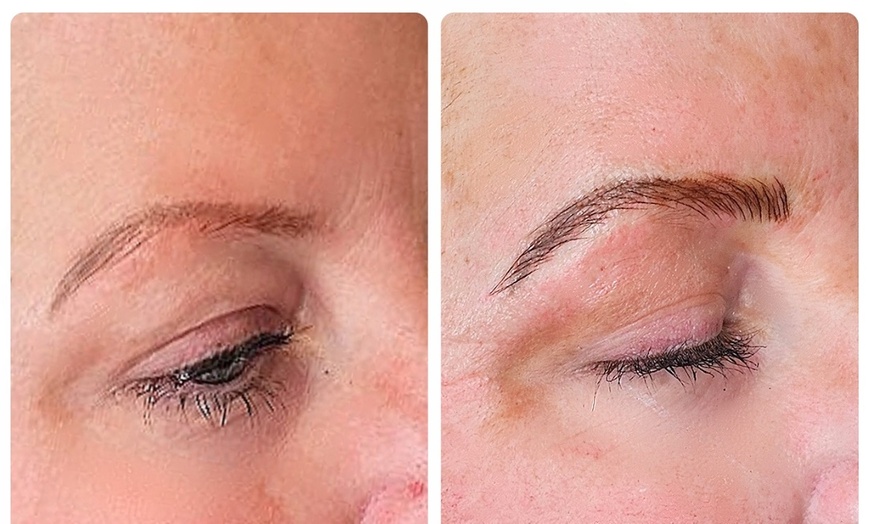 Image 8: Perfect Brows with One Microblading Session with or without Touch-Up 