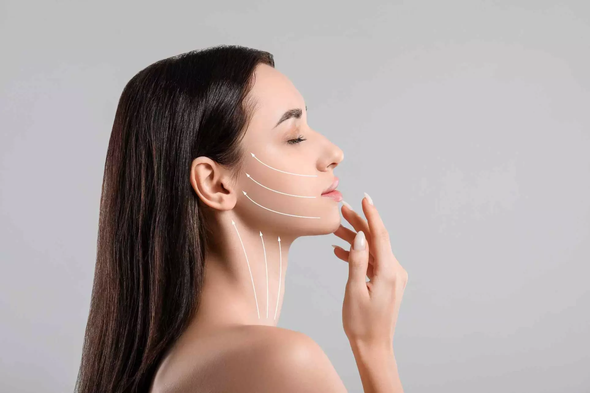 Targeted HIFU Lifting for Chin, Face, or Abdomen 