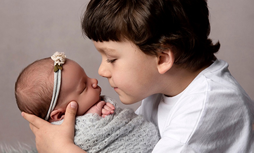 Image 4: Newborn Baby Photoshoot with one print at Flash Photography