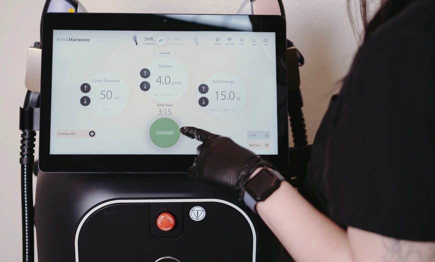 Image 2: 6 Laser Hair Removal Sessions on XS, Small, or Medium Areas
