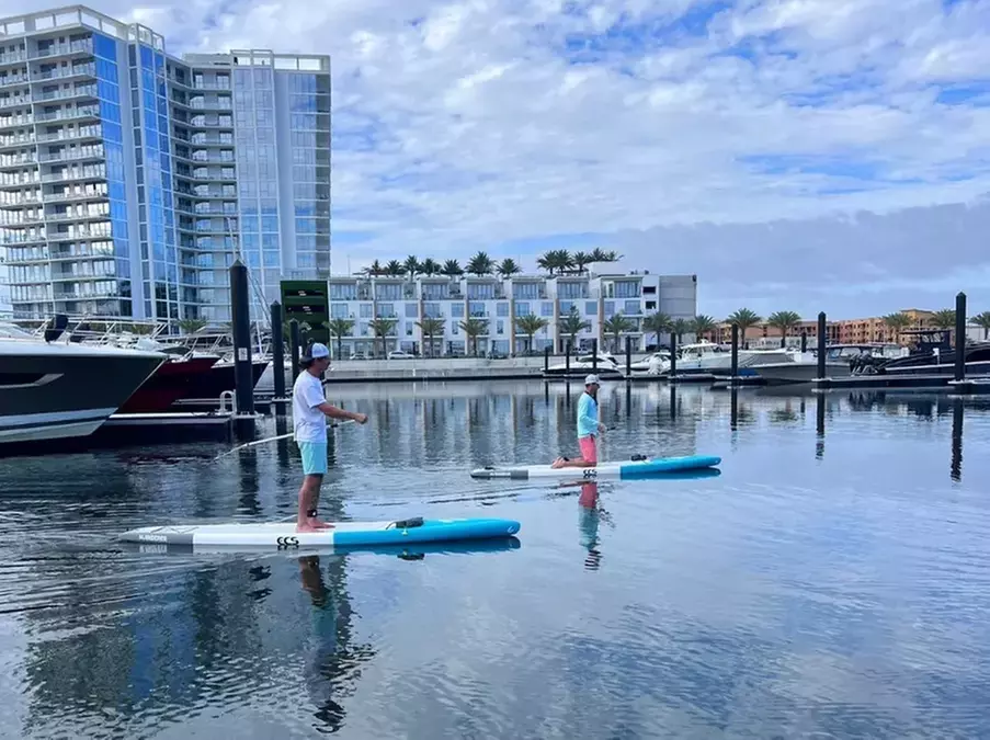 Dive into One Hour Paddleboard Rental for Up to Four People
