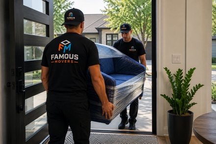 Two Hours of Moving Services with Two Movers and a Truck - Famous Movers