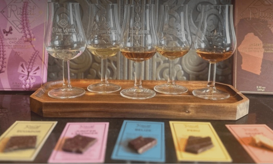 Savor Ritual Chocolate & Clear Water Spirits in a Perfect Pairing