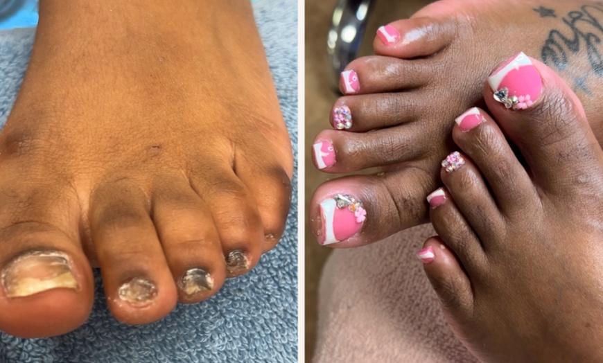 Image 3: Up to 64% Off on Nail Spa/Salon - Nail Design at Luxacrylx