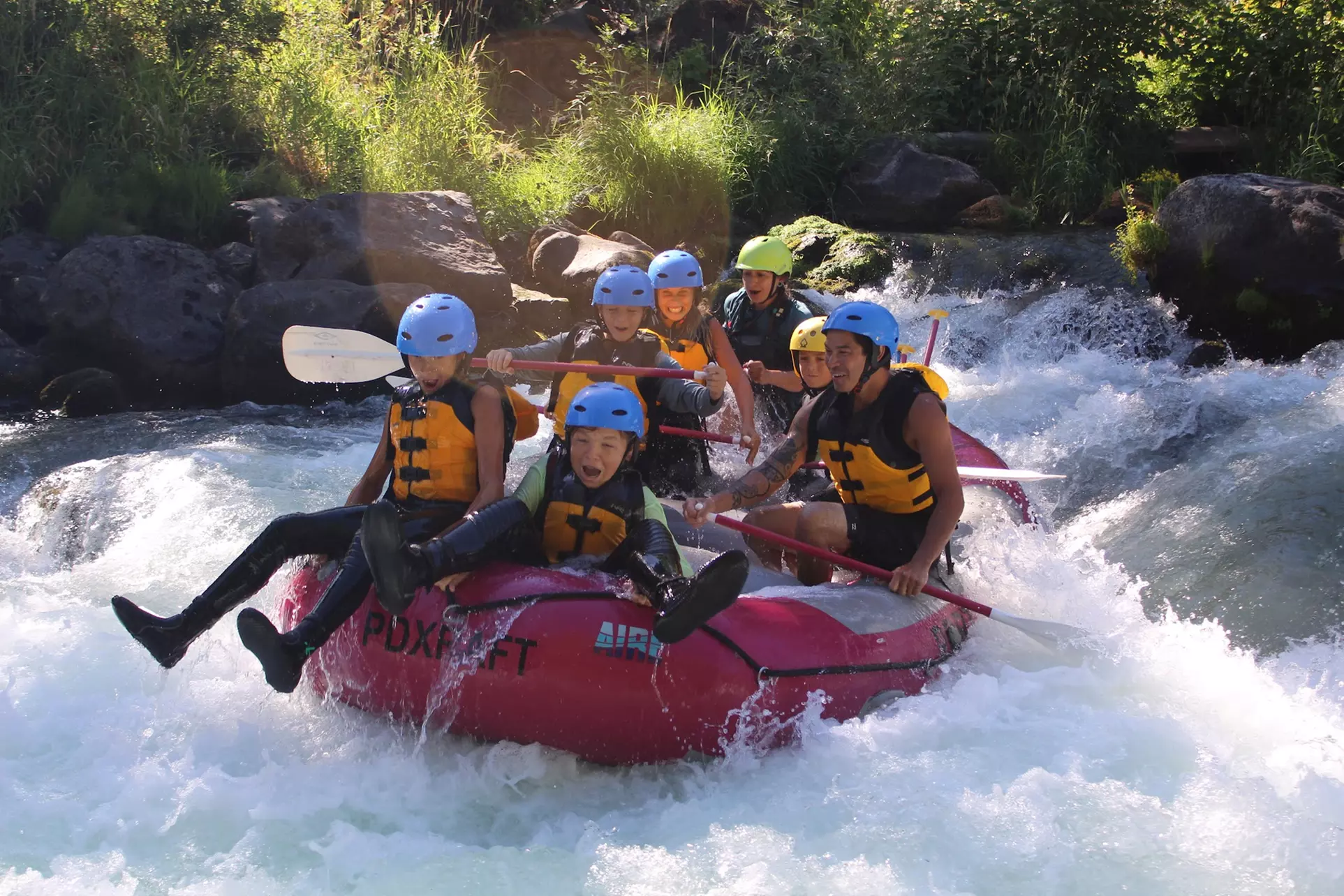Experience a Half-Day White Water Rafting for One or Two 