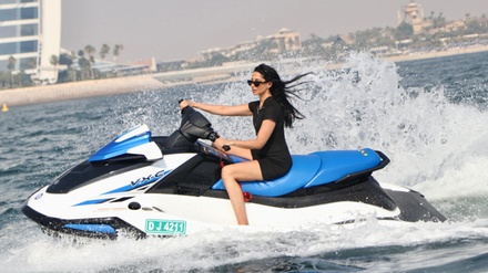 30-minute jet ski hire for up to two; must be 16 or older