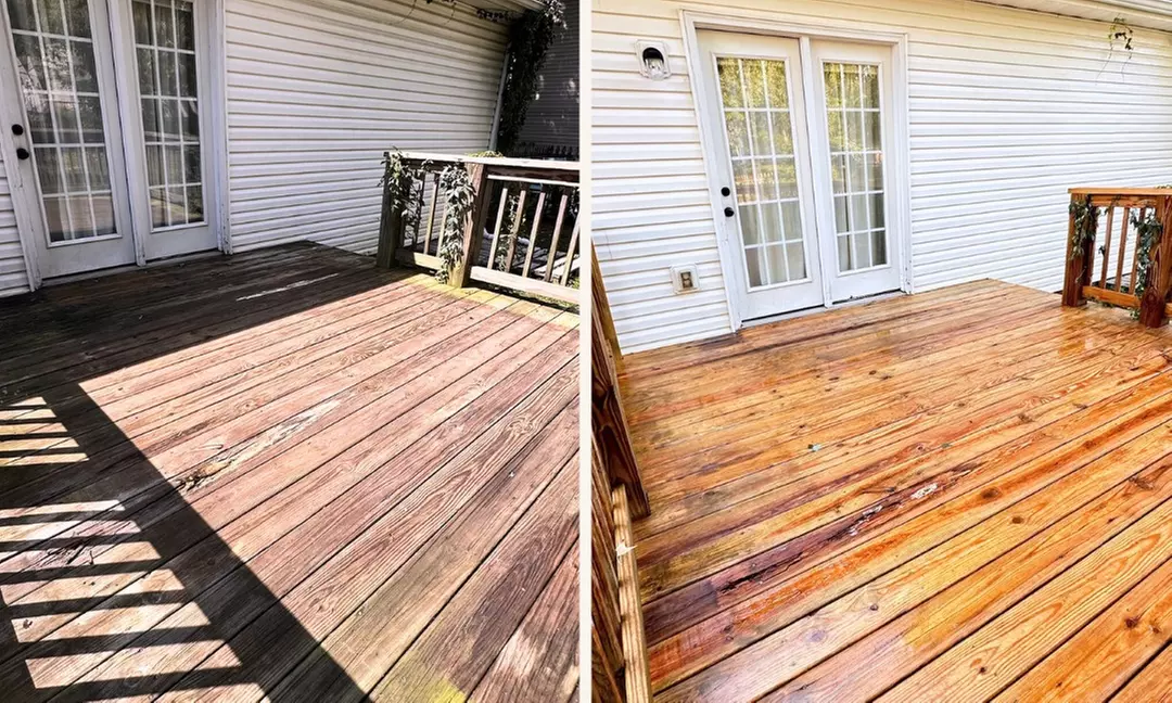 Complete Exterior Cleaning: House, Roof & Concrete (Up to 2,000 sq ft)