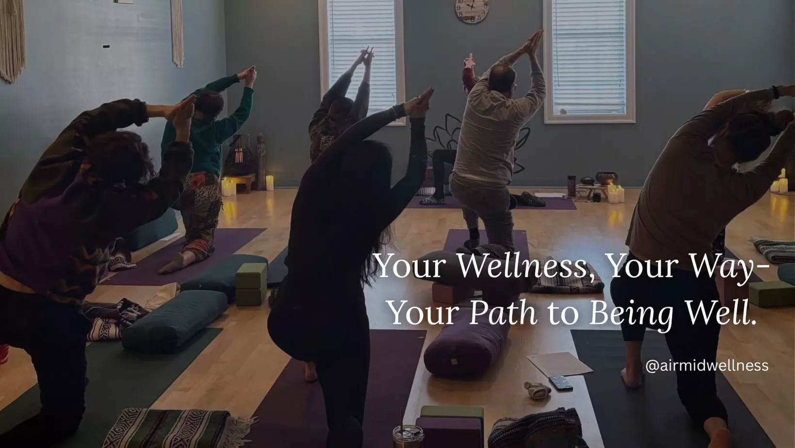 Enjoy up to 50% off with Airmid Wellness Counseling and Yoga Center's Virtual Yoga, Mindfulness Classes