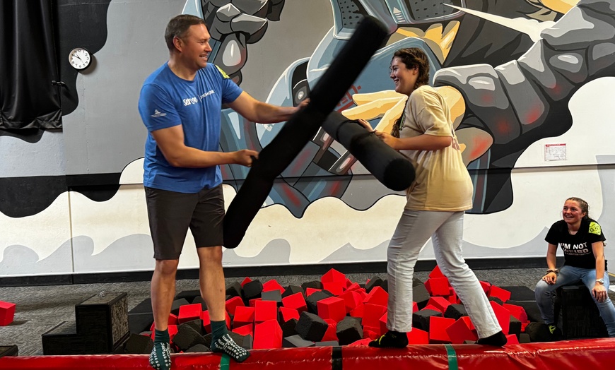 Image 3: Jump and Play at Elevated Sportz Trampoline Center