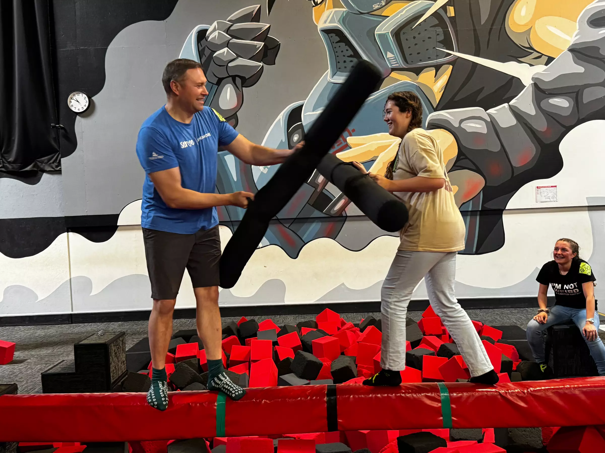 Jump and Play at Elevated Sportz Trampoline Center