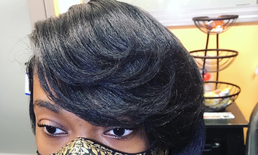 Image 5: Transform Your Hair with a Silk Press Session
