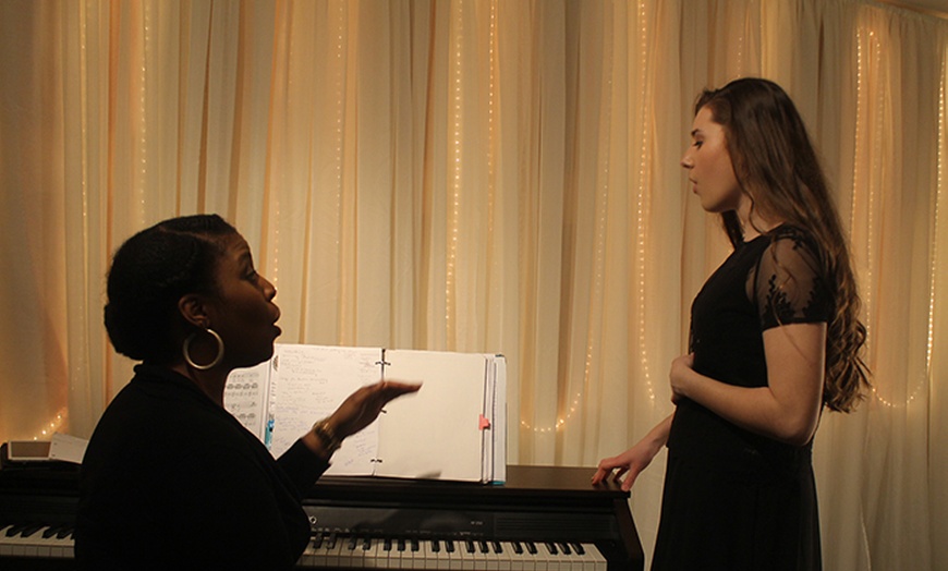 Image 1: 30, or 60 Min Private Vocal or Private In-Studio or  Virtual Lessons!