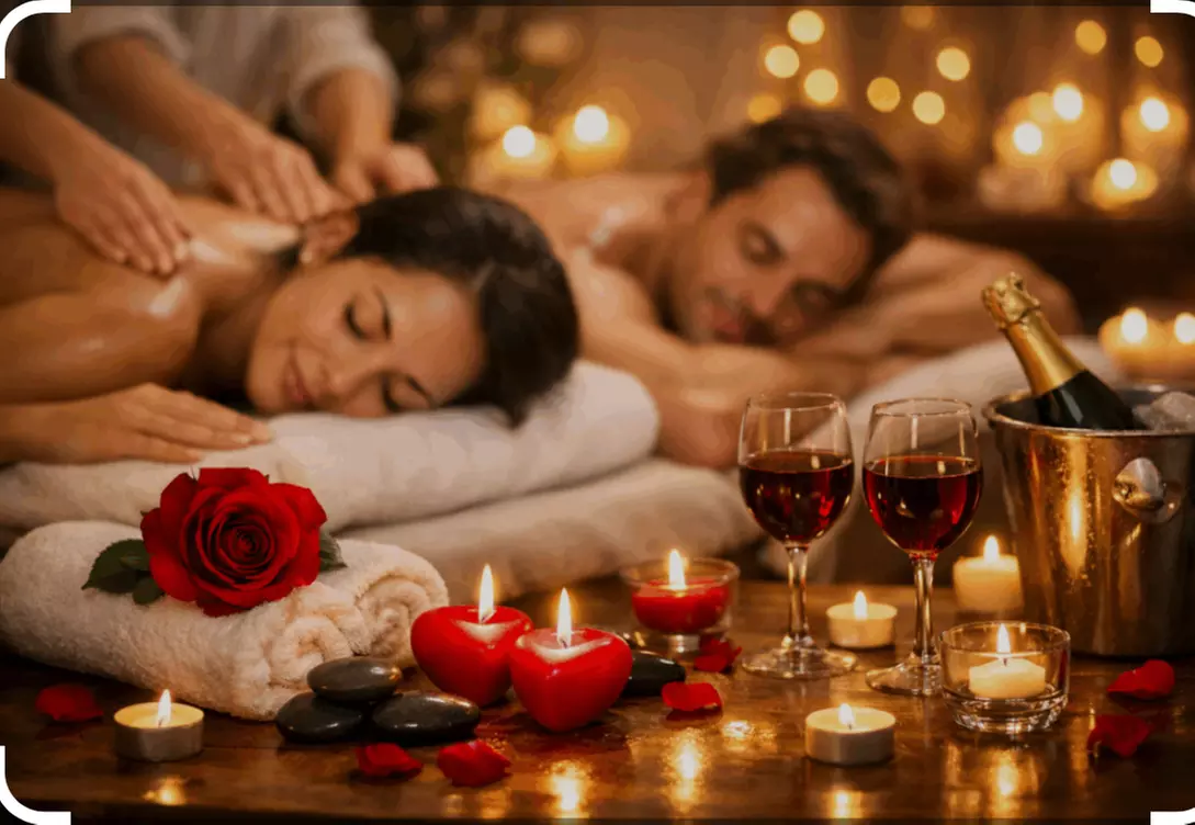 Couples Massage with Therapeutic Enhancements