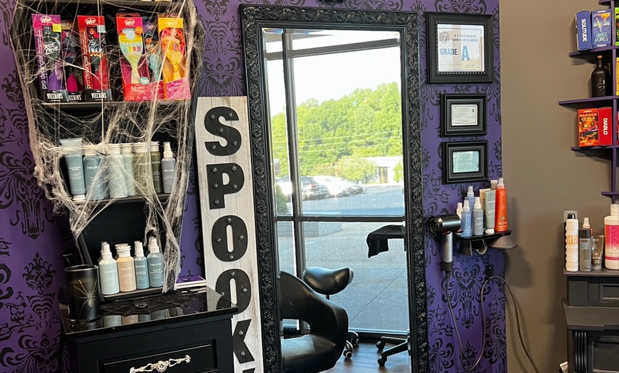 Image 1: Transform with a Spooktacular Style Haircut!