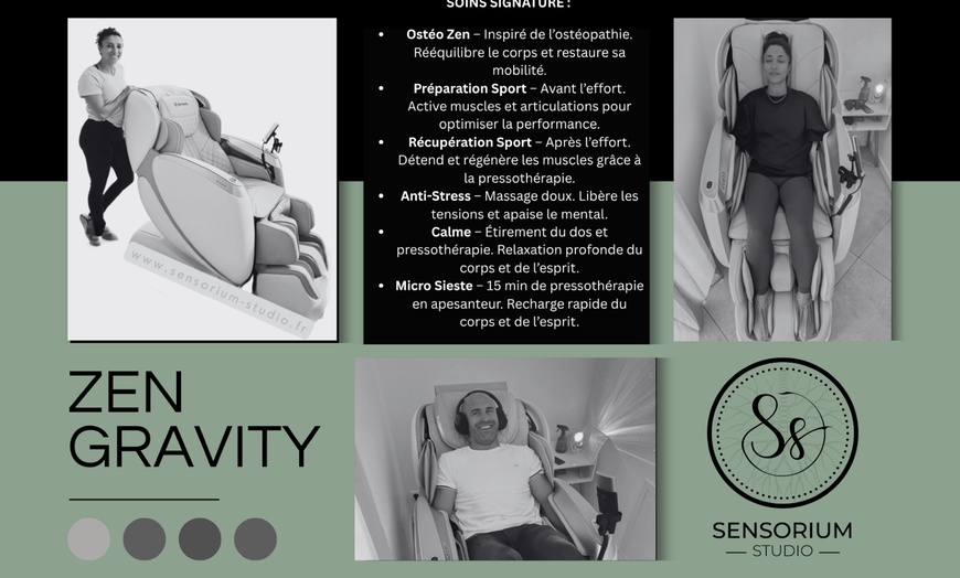 Image 2: Séances Zen Gravity & massage plantaire revitalisant