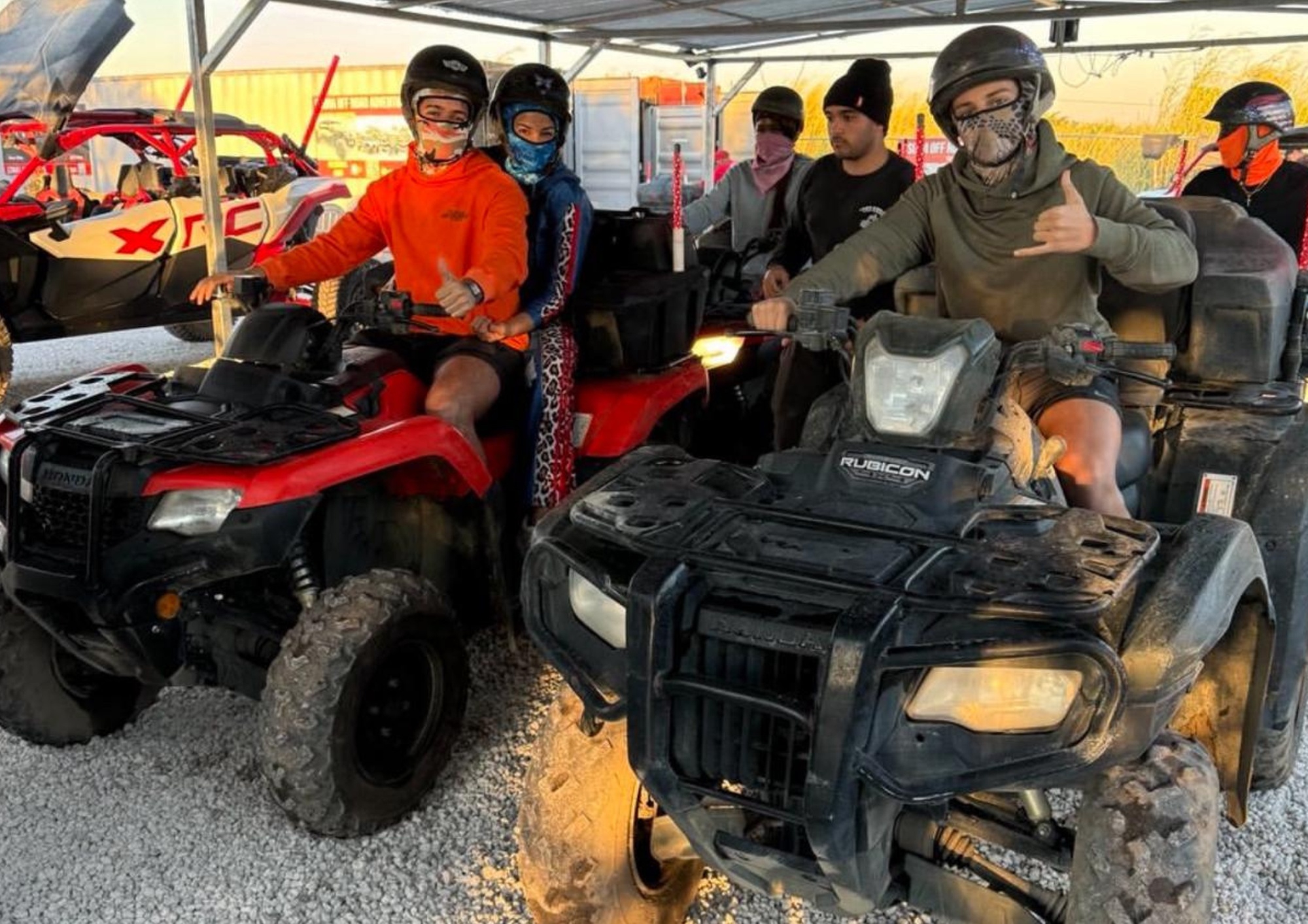 Experience a Thrilling Day or Night Rental 2 Hours ATV Adventure for 2