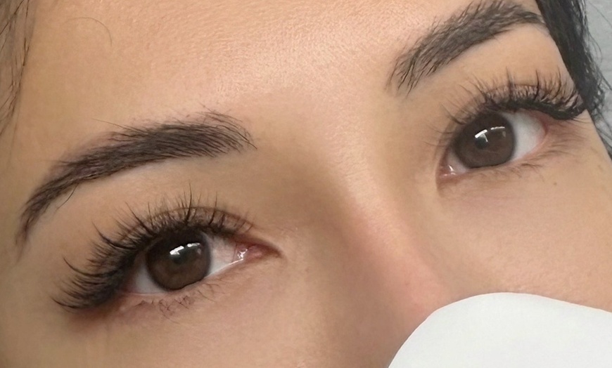 Image 6: Get Natural or Mega Volume, or Volume Full Set of Eyelash Extensions- (Up to 39% Off)