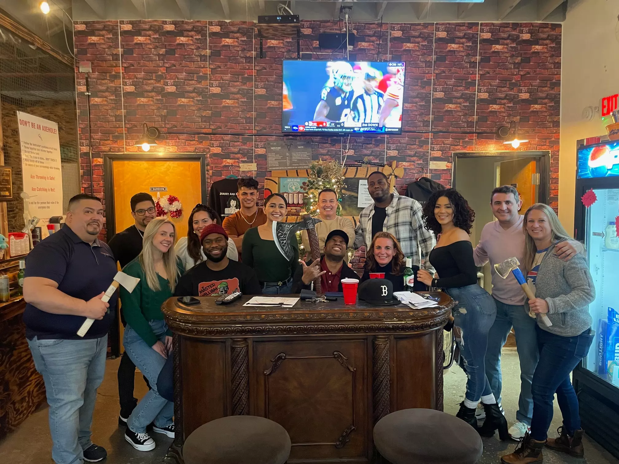 2-Hour Private Axe-Throwing Fun for Groups in Nutley, NJ | Group Activity of Up to 8 People