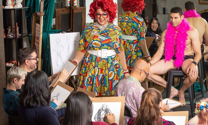 Image 3: Join Drawing Class with Your Own Materials / Art Materials supplied 