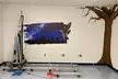 Up to 50% Off on Interior Mural Installation with Vertical Wall Printer: 4’x3’ or 5’x6’ at Divine wall murals - Second Medium