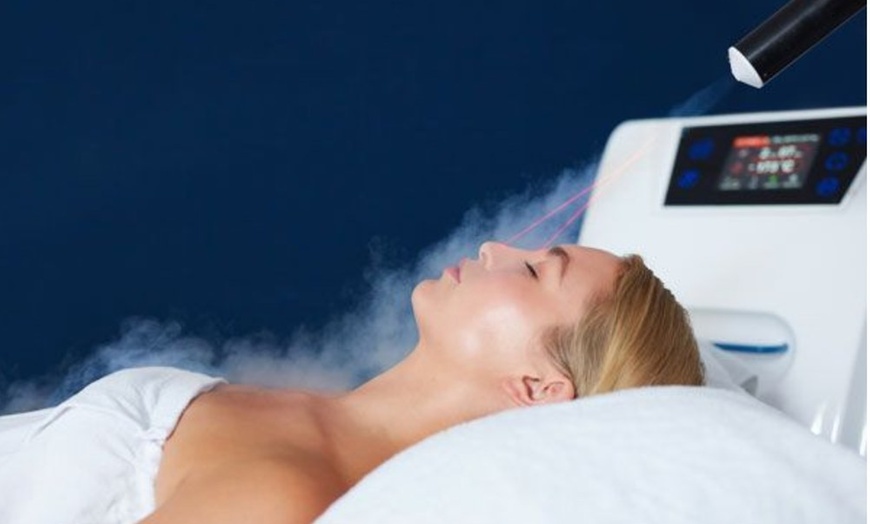 Image 1: Experience San Diego Cryotherapy's nitrogen mist cryo facials with up to 28% off for a refreshed, youthful glow