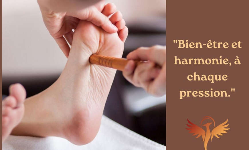 Image 2: Réflexologie plantaire de 30, 45 ou 60 min avec David Lelong Dhelaroma