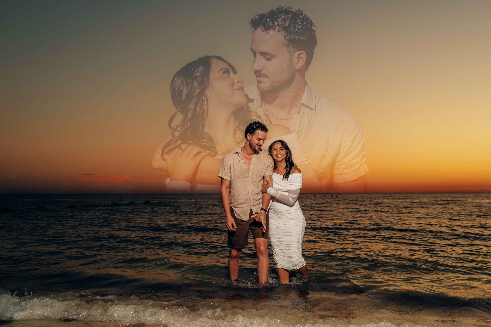 30 or 60-Minute Maternity, Couple, Engagement or Family Photoshop Session at Flyby Sunset Photos (Up to 55% Off)