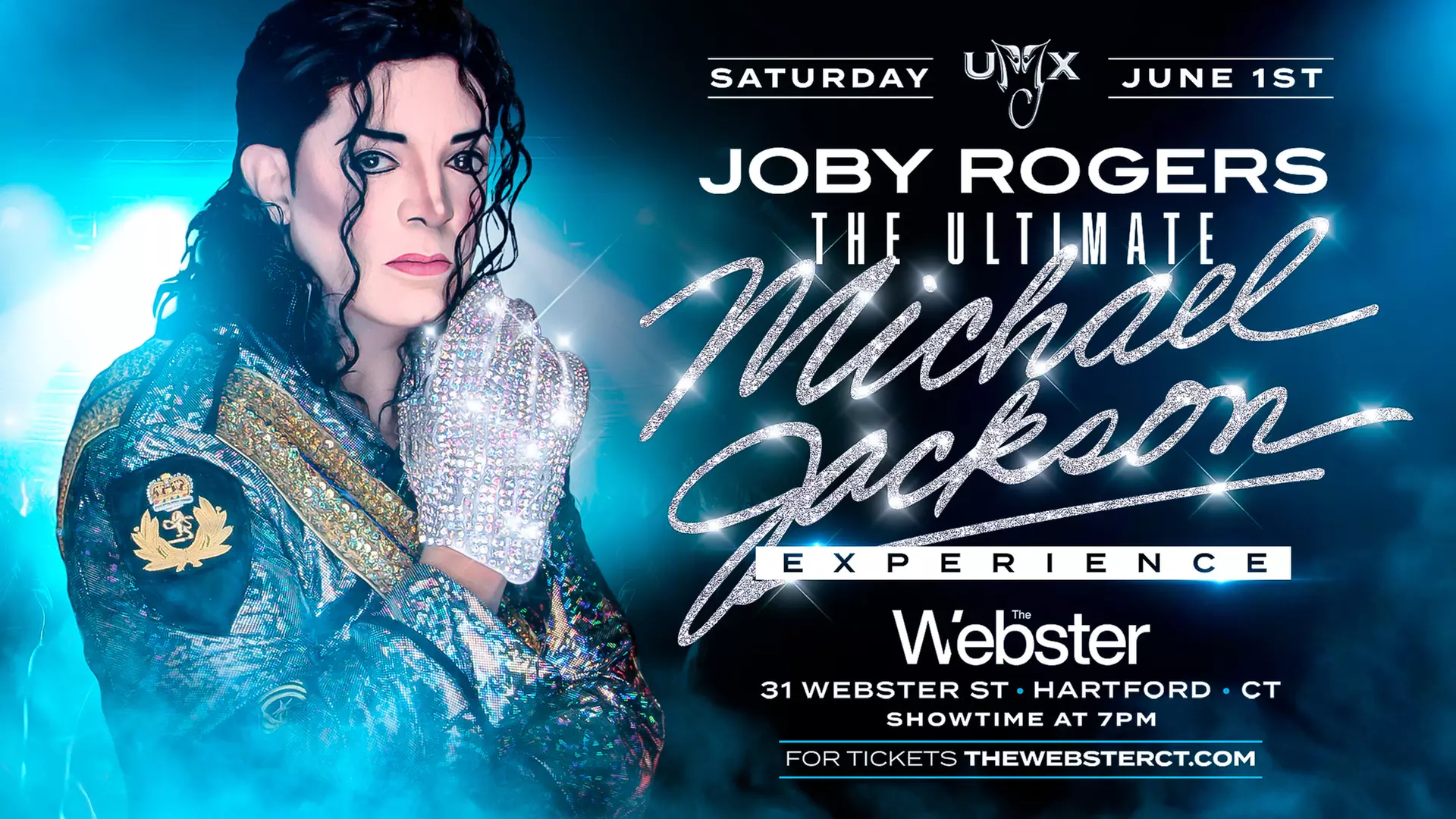 UMX The Ultimate Michael Jackson Experience Starring Joby Rogers The Webster Hartford Ct  on June 01 2024  - Second Medium