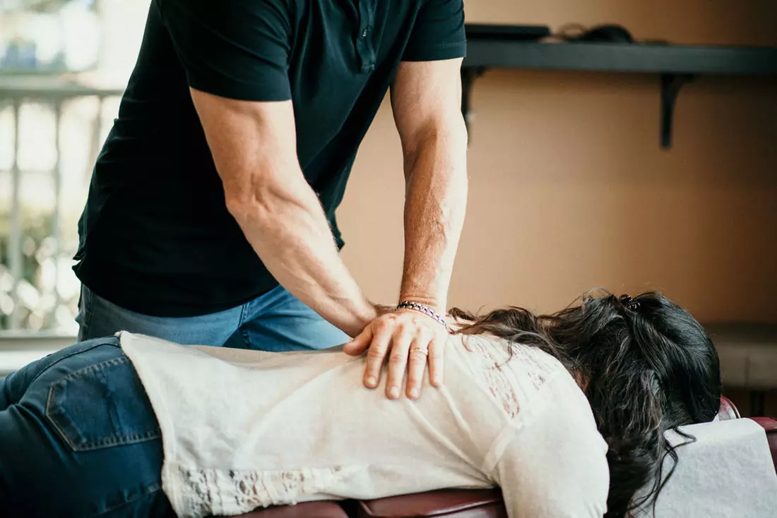 Chiropractic exam, consultation, & adjustments for postural changes