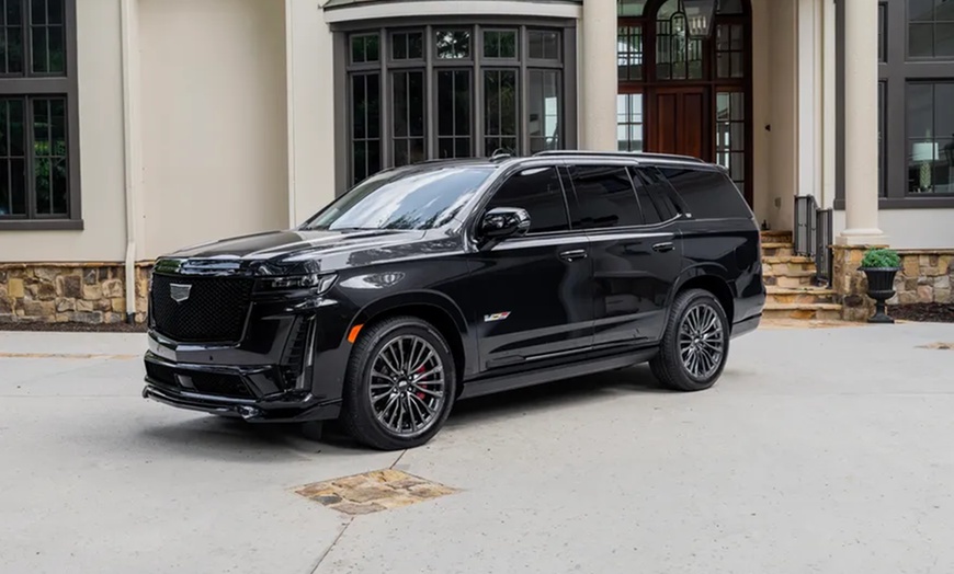 Image 5: Experience Chauffeured Luxury with Our Black SUV Packages