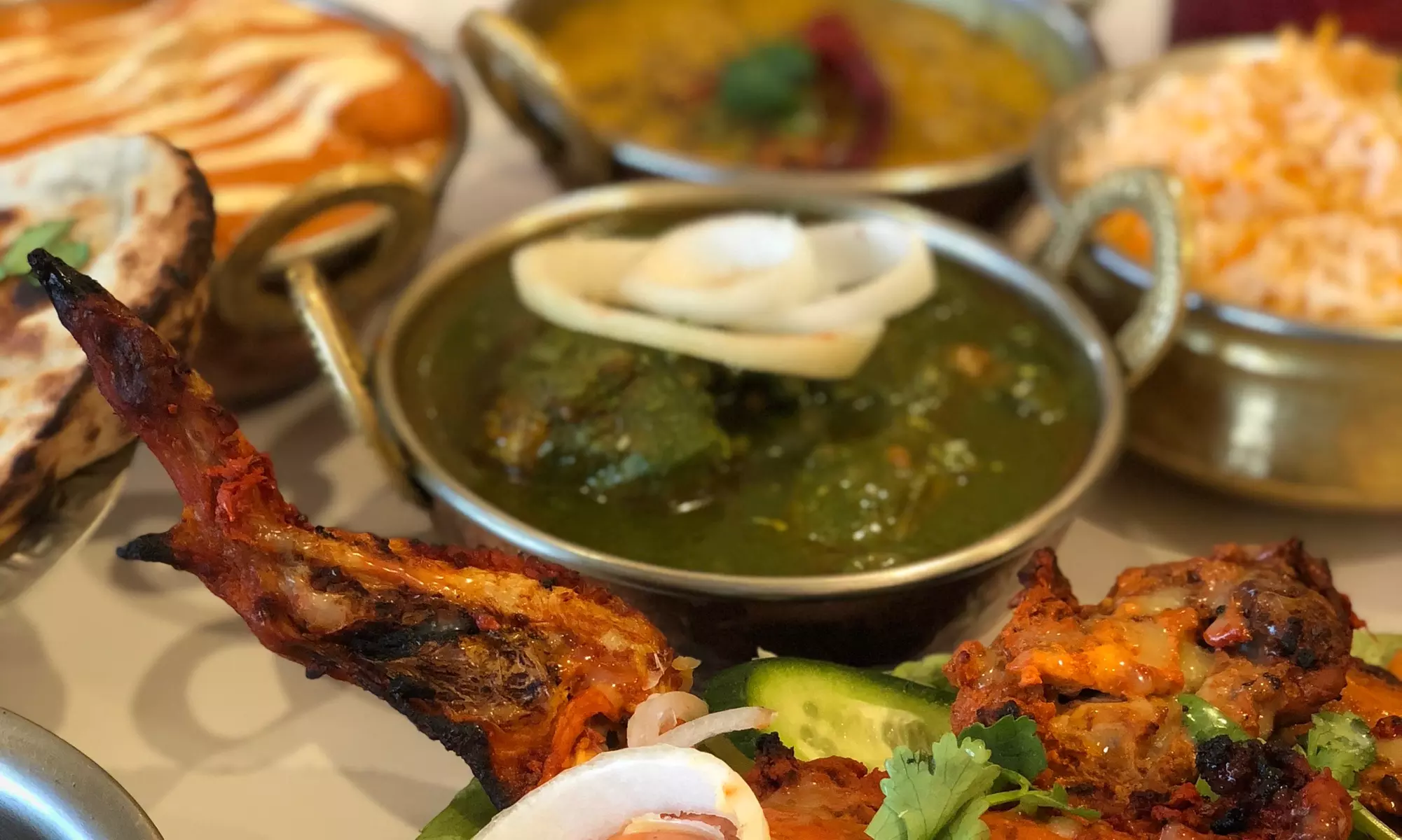 Authentic Indian Dinner for 2 people ($36) or 4 people ($71) at Mehek Indian Restaurant (Up to 48% Off) - Second Medium