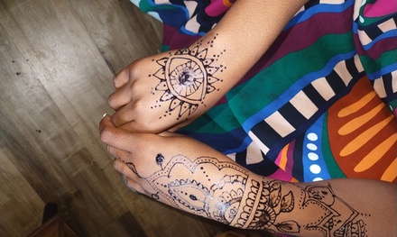 Henna Hand to elbow Only - Henna By Ming Thy