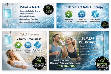One NAD+ Intramuscular Injection (50mg for 1st Injection) - Nowaitdoctors