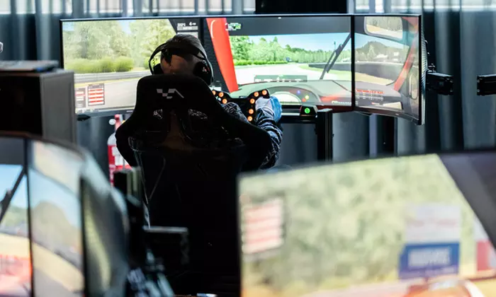 Session de simulateur de course au choix