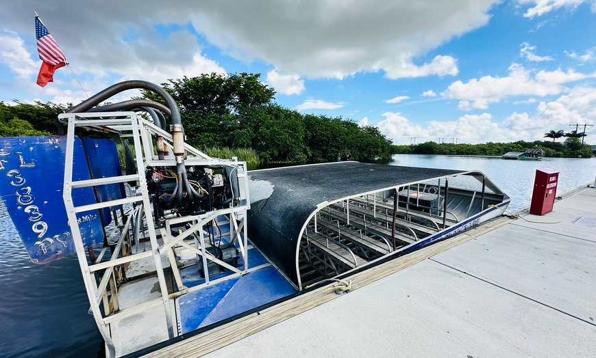 Image 5: Experience Wide Angle Tours' Everglades adventure for one or two, with up to 20% off. A thrilling airboat tour awaits!