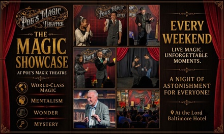 One Ticket - General Admission - Nov 07 at 8:00 PM - Poe's Magic Theatre - Baltimore