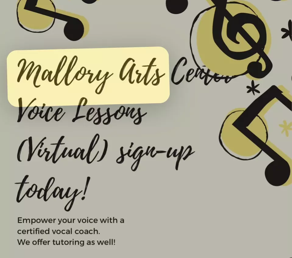 Enhance your Skills with One or Two 60-Minute Virtual Private Voice Lesson at Mallory Arts Center (Up to 60%Off) - Primary Image