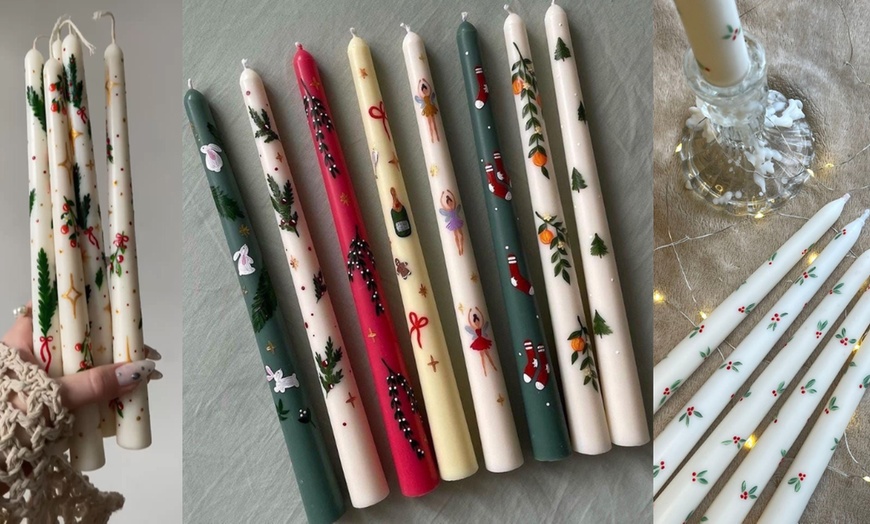 Image 5: Solo or Couple Candle-Painting Workshop